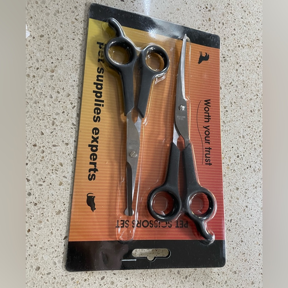 Pet scissor set